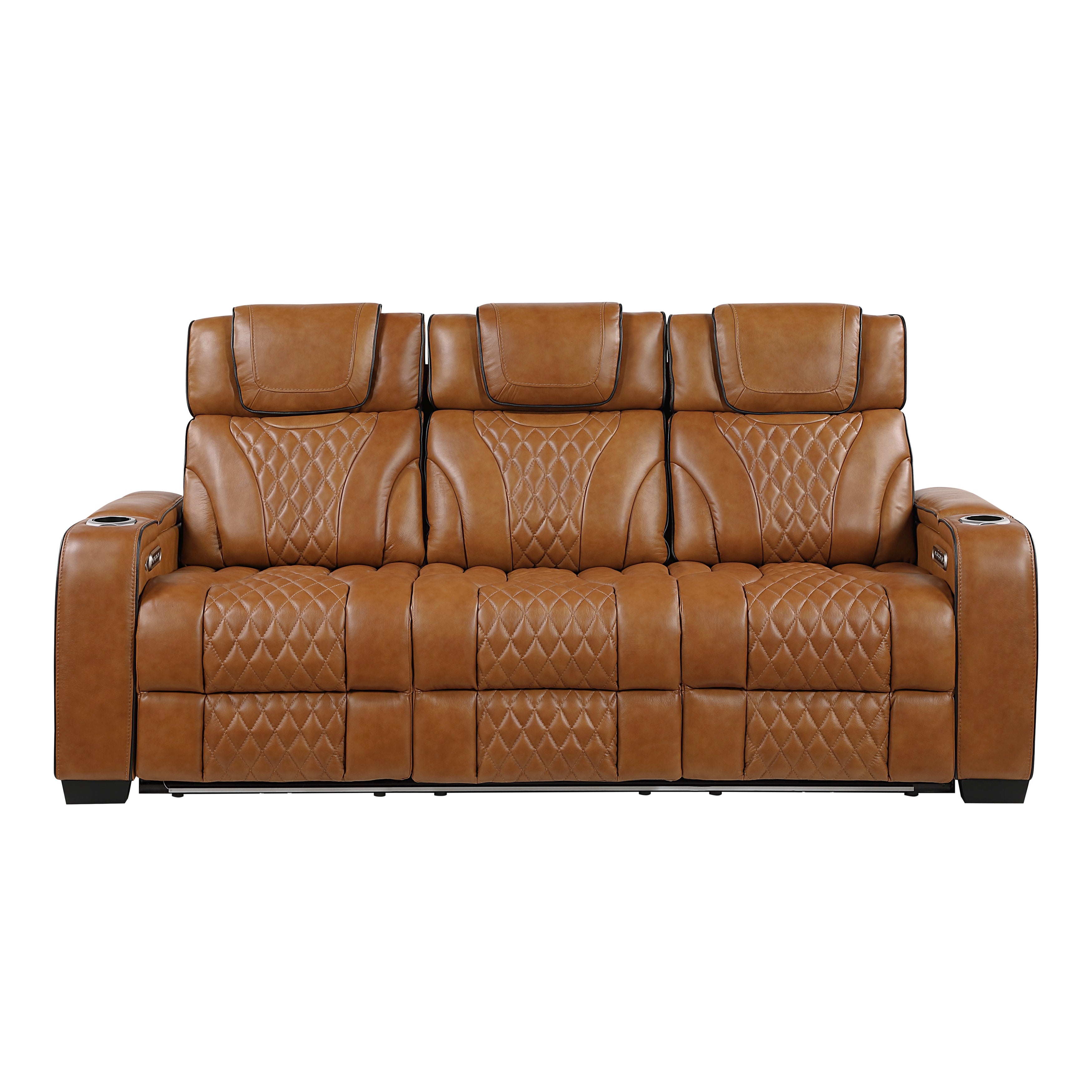 8449BR*2PWHM 2pc Set: Sofa, Love (Power) - 8449BR*2PWHM