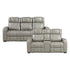 8449GY*2PWHM 2pc Set: Sofa, Love (Power) - 8449GY*2PWHM