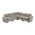 8450PWT*54ACCR (6)5-Piece Modular Sectional - 8450PWT*54ACCR
