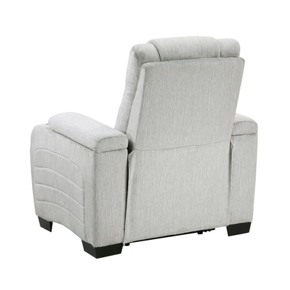 Ronan Light Gray Double Reclining Living Room Set from Homelegance - Luna Furniture