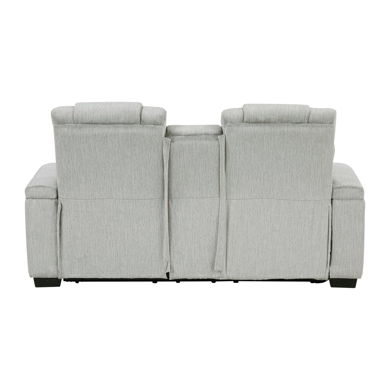 8455GRY*2 2pc Set: Sofa, Love - 8455GRY*2