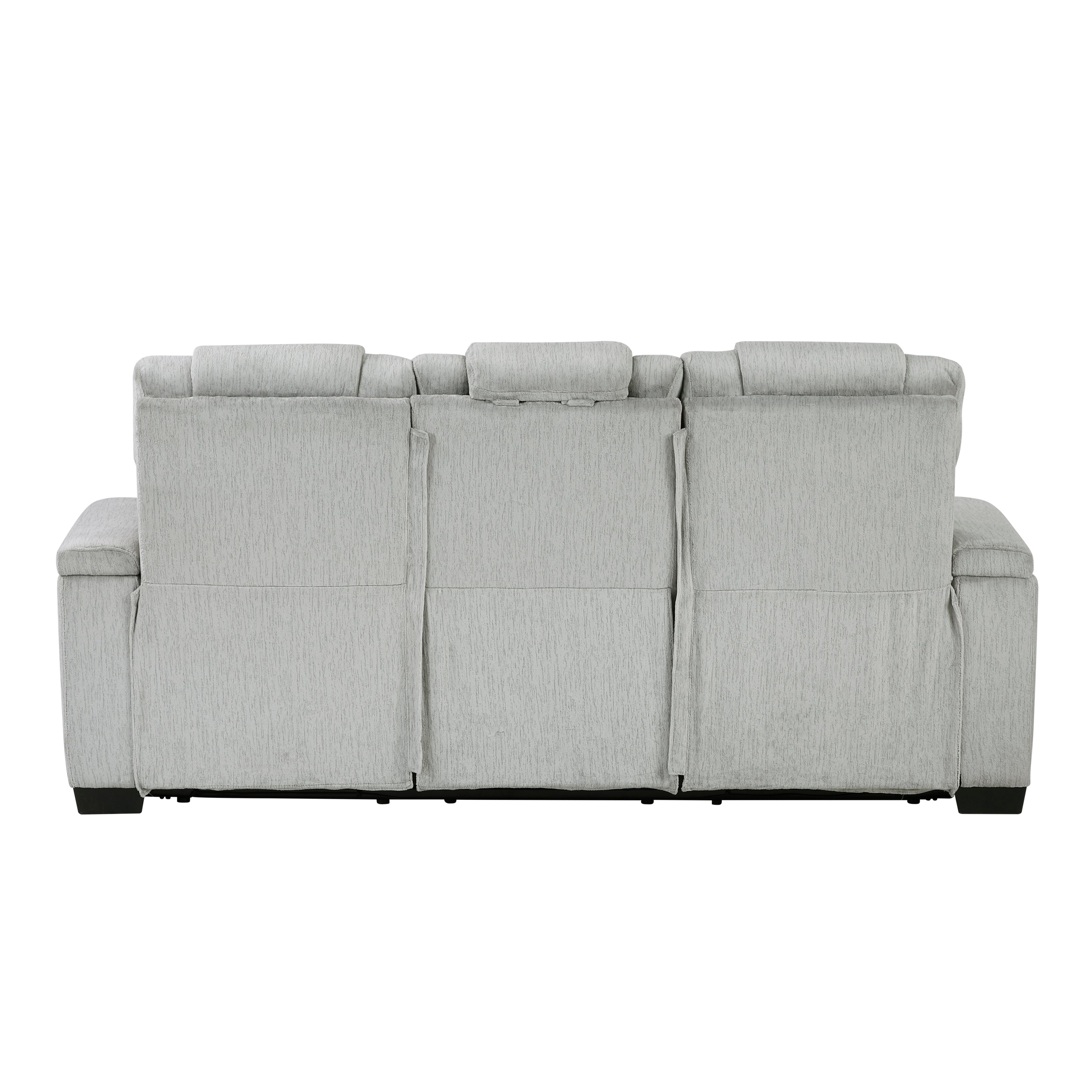 8455GRY*2 2pc Set: Sofa, Love - 8455GRY*2