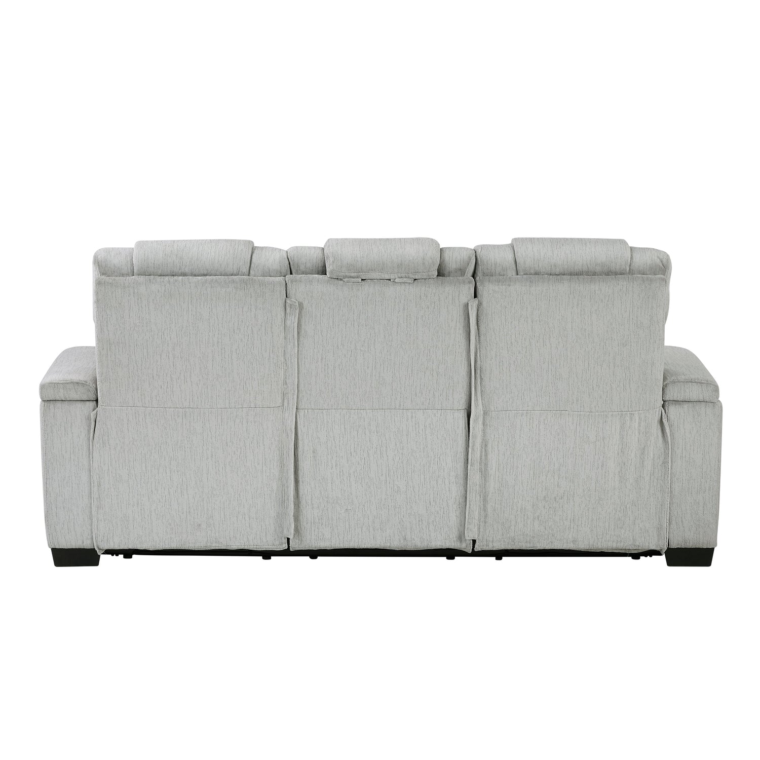Ronan Light Gray Double Reclining Living Room Set from Homelegance - Luna Furniture