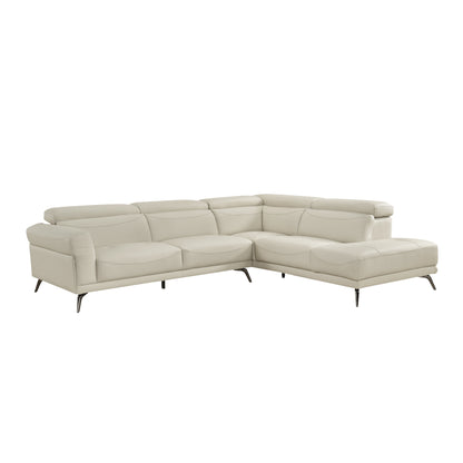 8456BEG*22LRC (2)2-Piece Sectional with Right Side Chaise - 8456BEG*22LRC