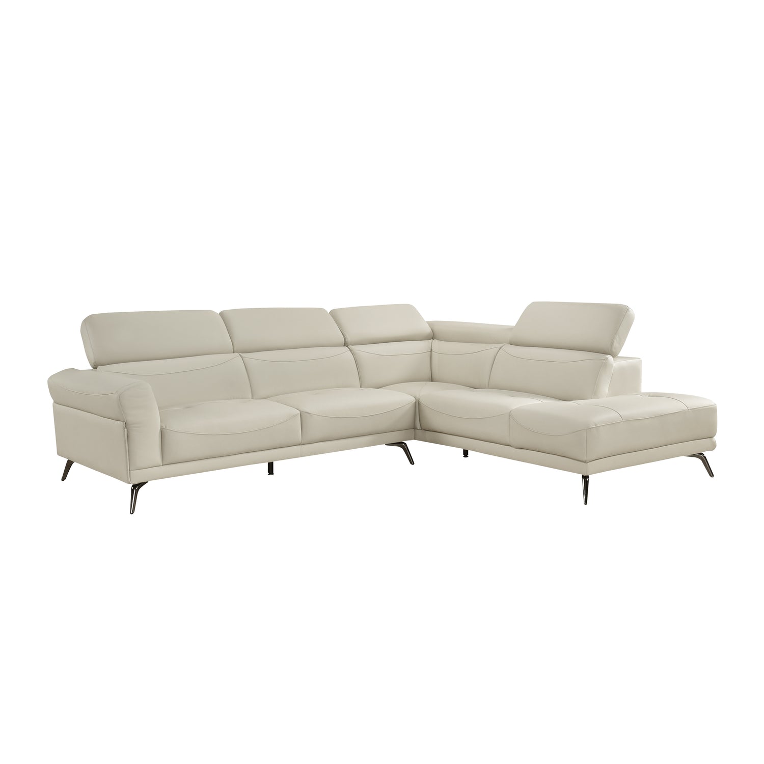 8456BEG*22LRC (2)2-Piece Sectional with Right Side Chaise - 8456BEG*22LRC
