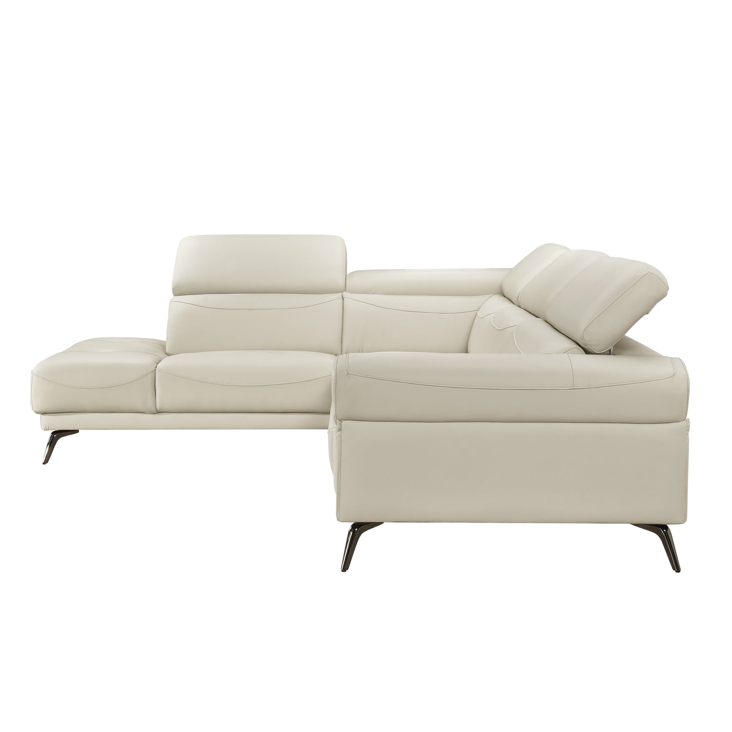 8456BEG*2LC2R (2)2-Piece Sectional with Left Side Chaise - 8456BEG*2LC2R