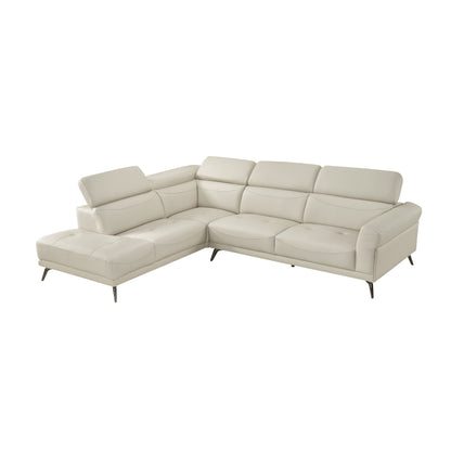 8456BEG*2LC2R (2)2-Piece Sectional with Left Side Chaise - 8456BEG*2LC2R