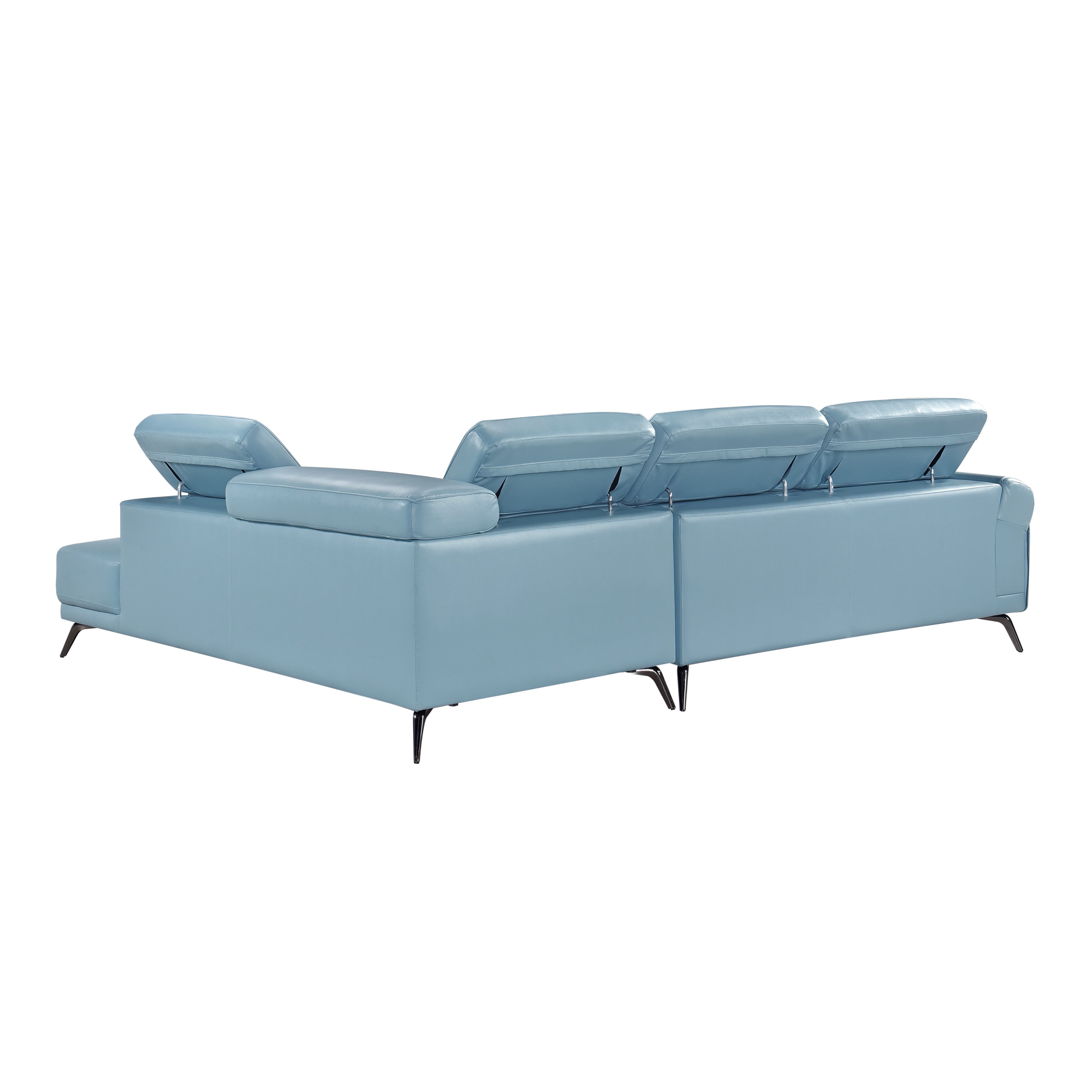 8456BUE*22LRC (2)2-Piece Sectional with Right Side Chaise - 8456BUE*22LRC