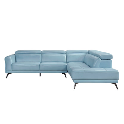 8456BUE*22LRC (2)2-Piece Sectional with Right Side Chaise - 8456BUE*22LRC