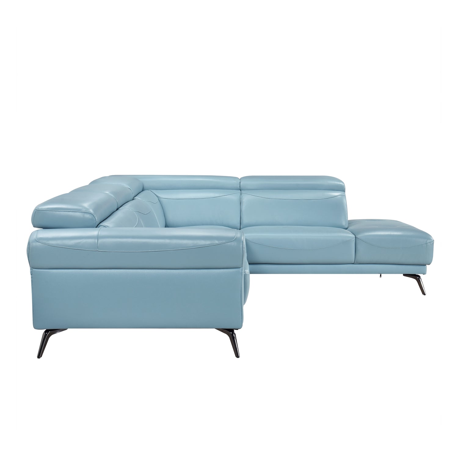 8456BUE*22LRC (2)2-Piece Sectional with Right Side Chaise - 8456BUE*22LRC
