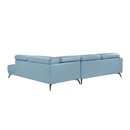 8456BUE*22LRC (2)2-Piece Sectional with Right Side Chaise - 8456BUE*22LRC