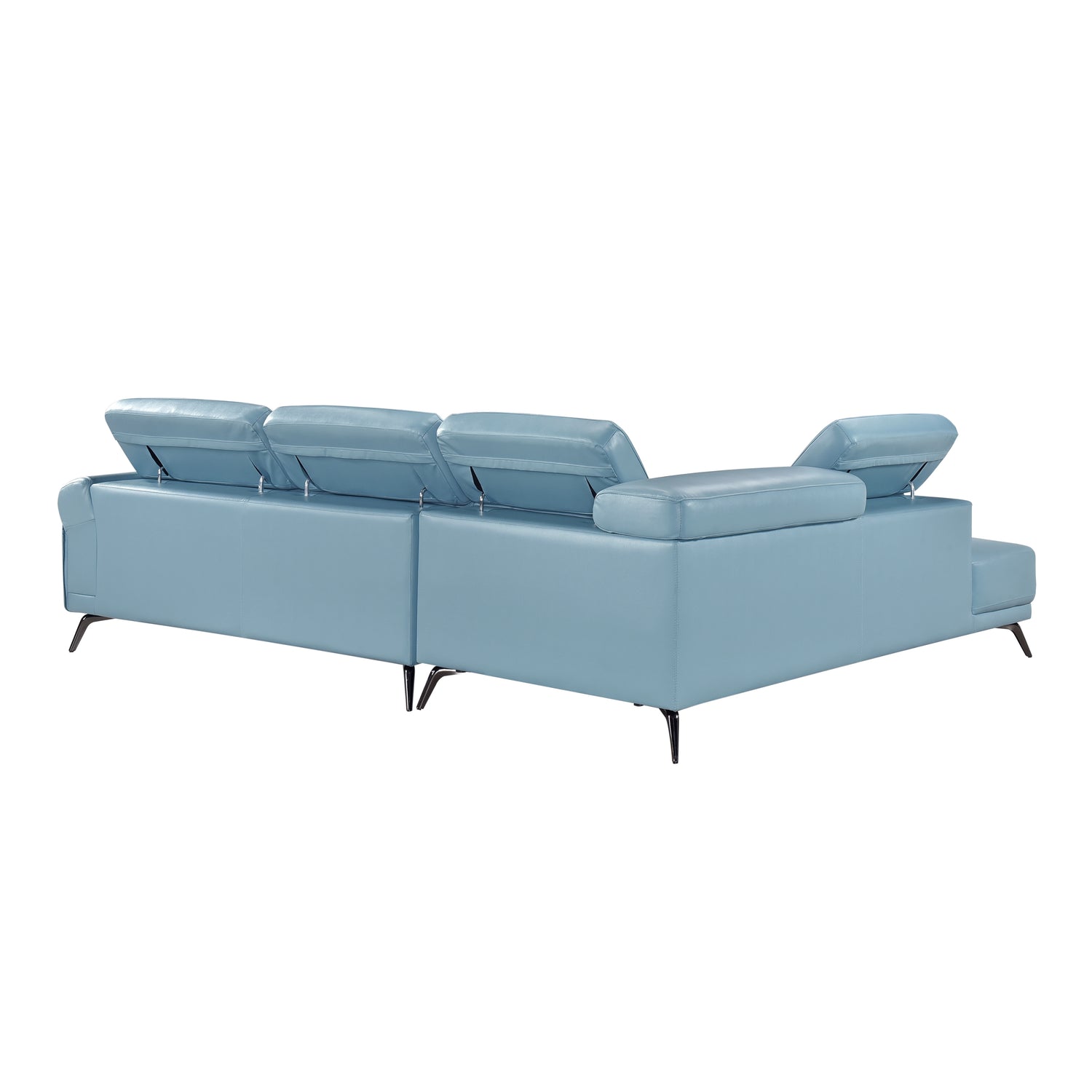 8456BUE*2LC2R (2)2-Piece Sectional with Left Side Chaise - 8456BUE*2LC2R
