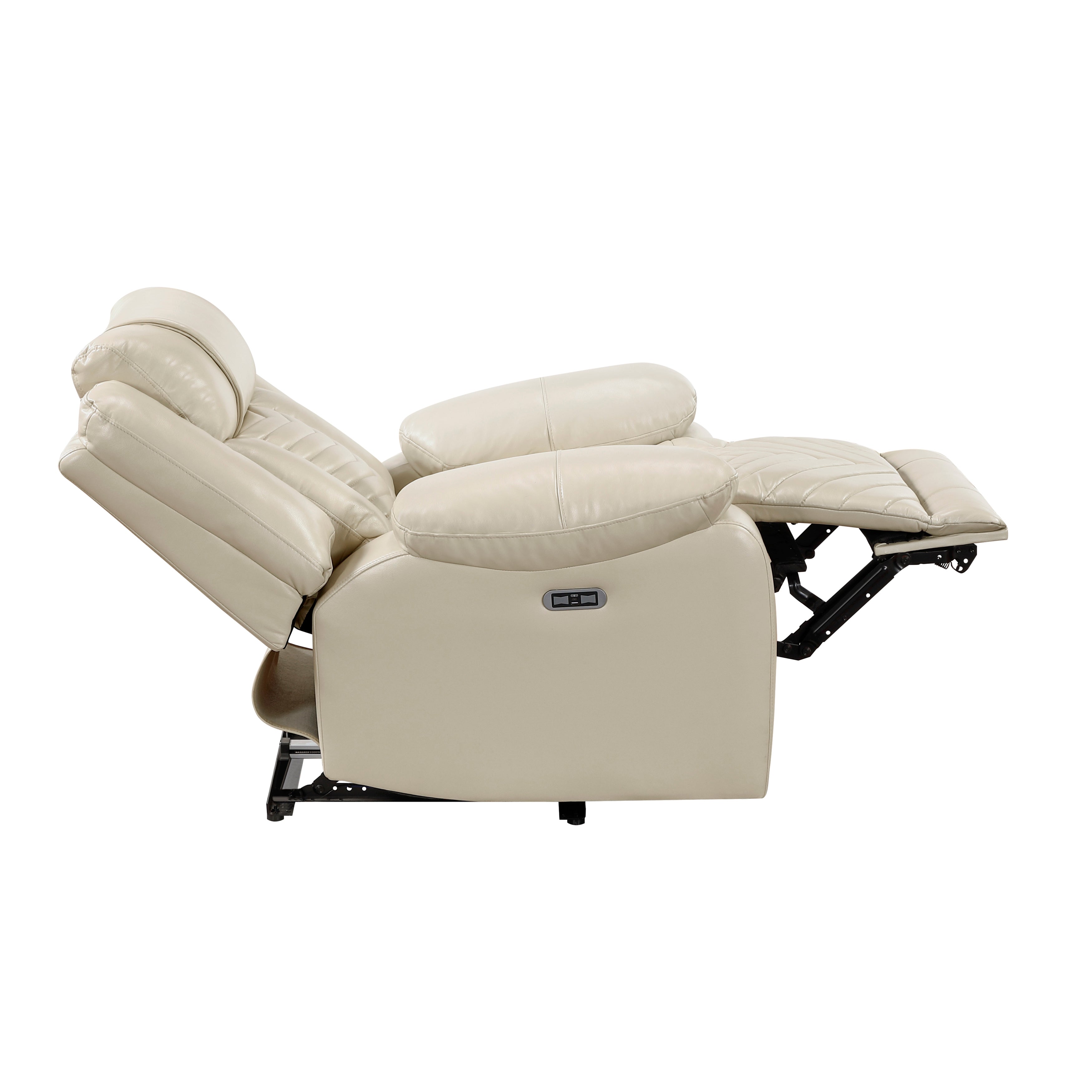 Huron Beige Power Reclining Chair from Homelegance - Luna Furniture