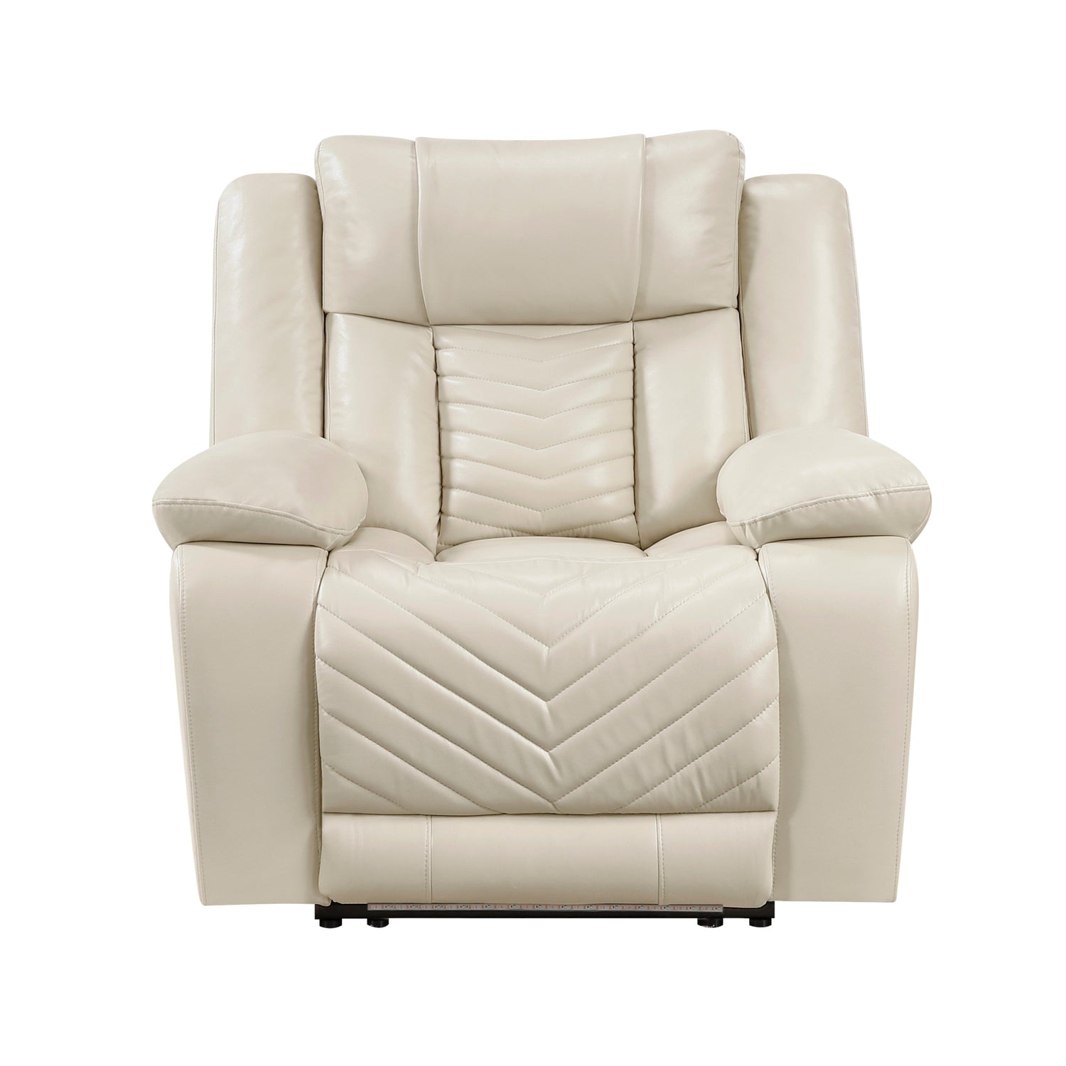 Huron Beige Power Reclining Chair from Homelegance - Luna Furniture