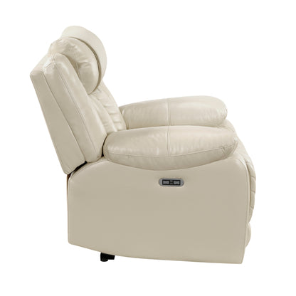 Huron Beige Power Reclining Chair from Homelegance - Luna Furniture
