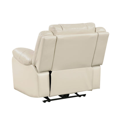 Huron Beige Power Reclining Chair from Homelegance - Luna Furniture