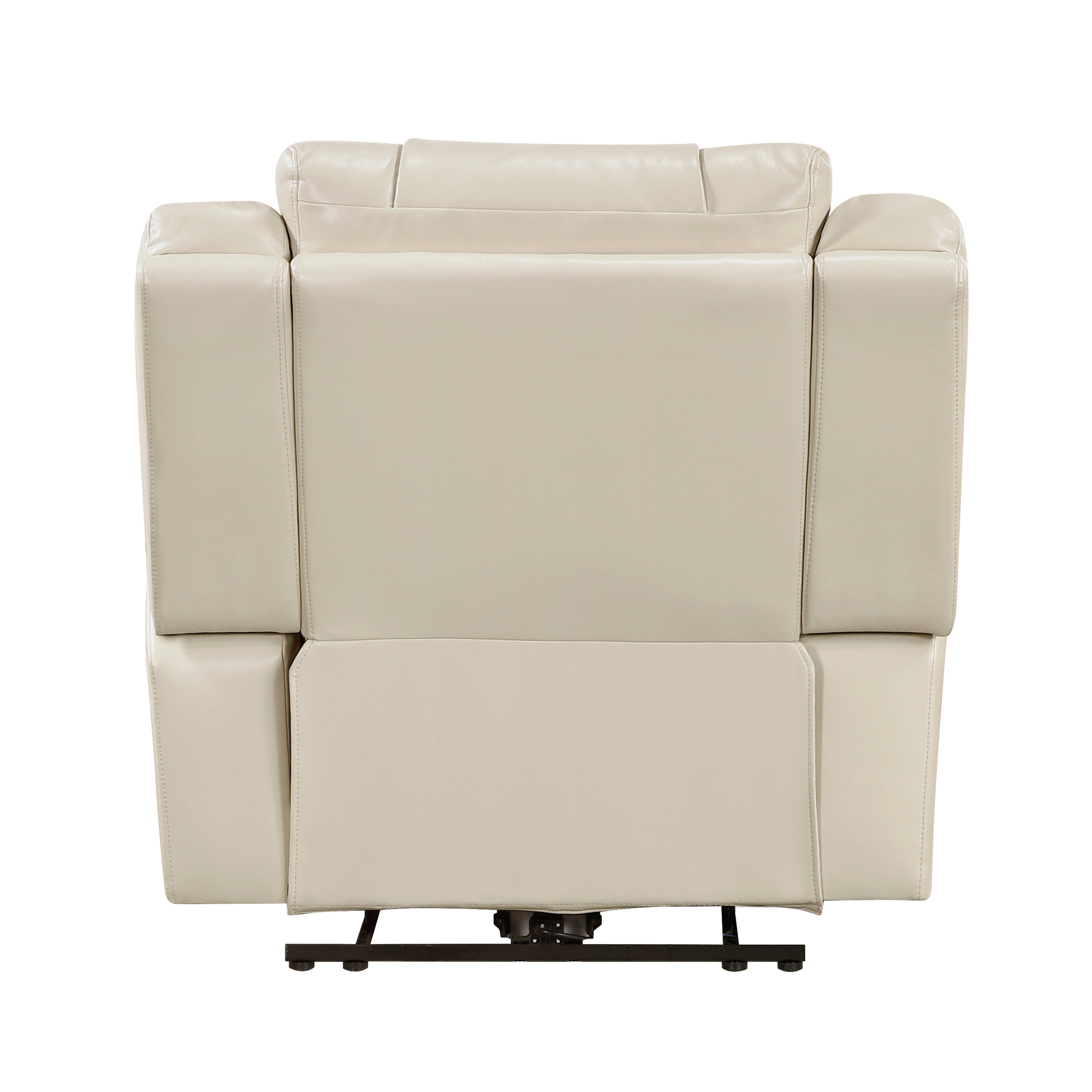 8457BEG-1PW Power Reclining Chair with LED and Charging Ports - 8457BEG-1PW
