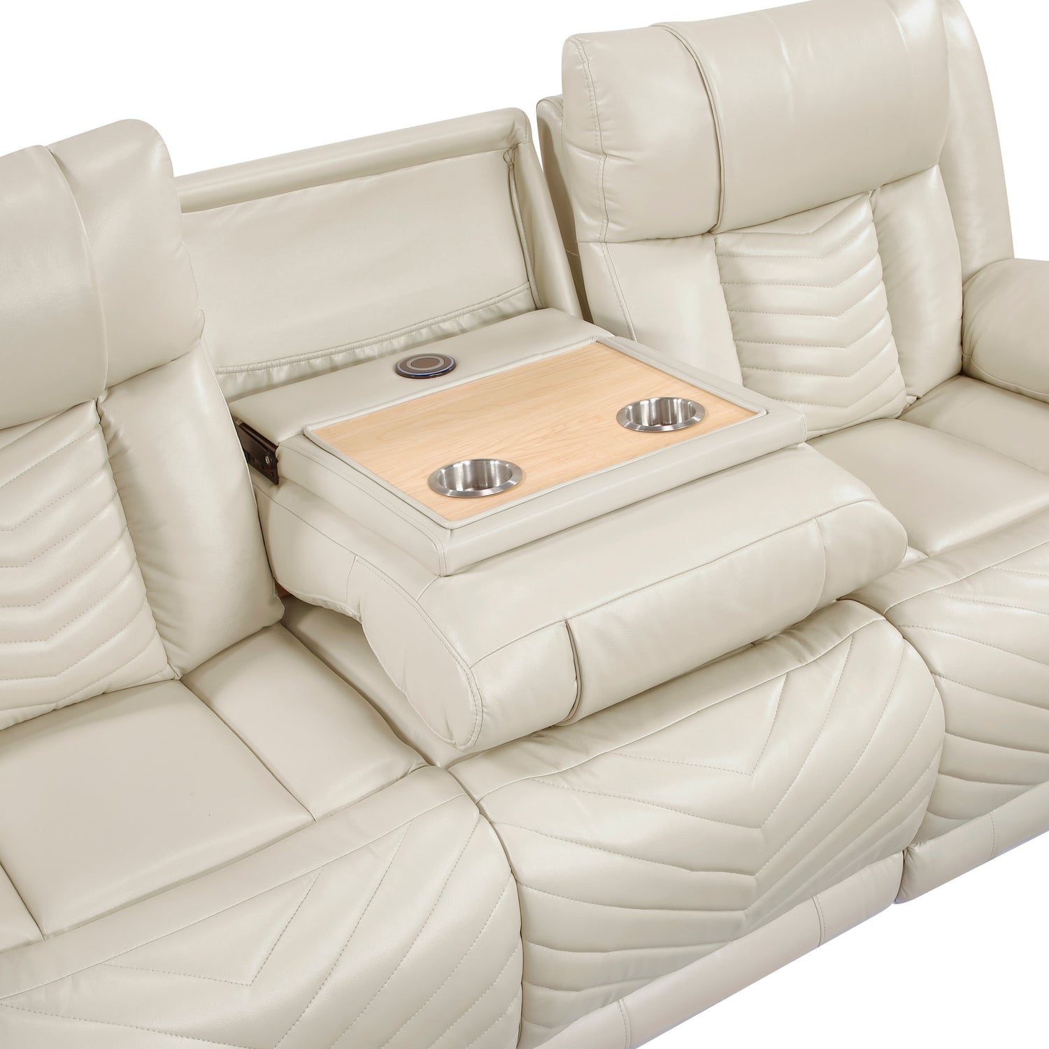8457BEG*2PW 2pc Set: Sofa, Love (Power) - 8457BEG*2PW