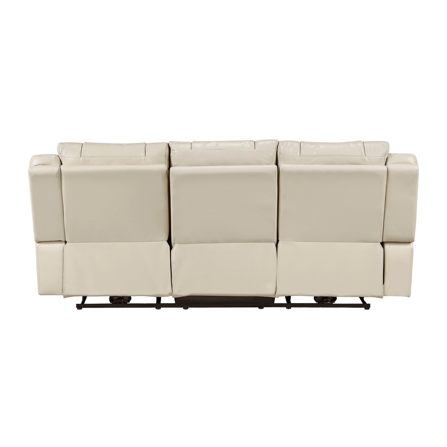 Huron Beige Power Double Reclining Sofa from Homelegance - Luna Furniture