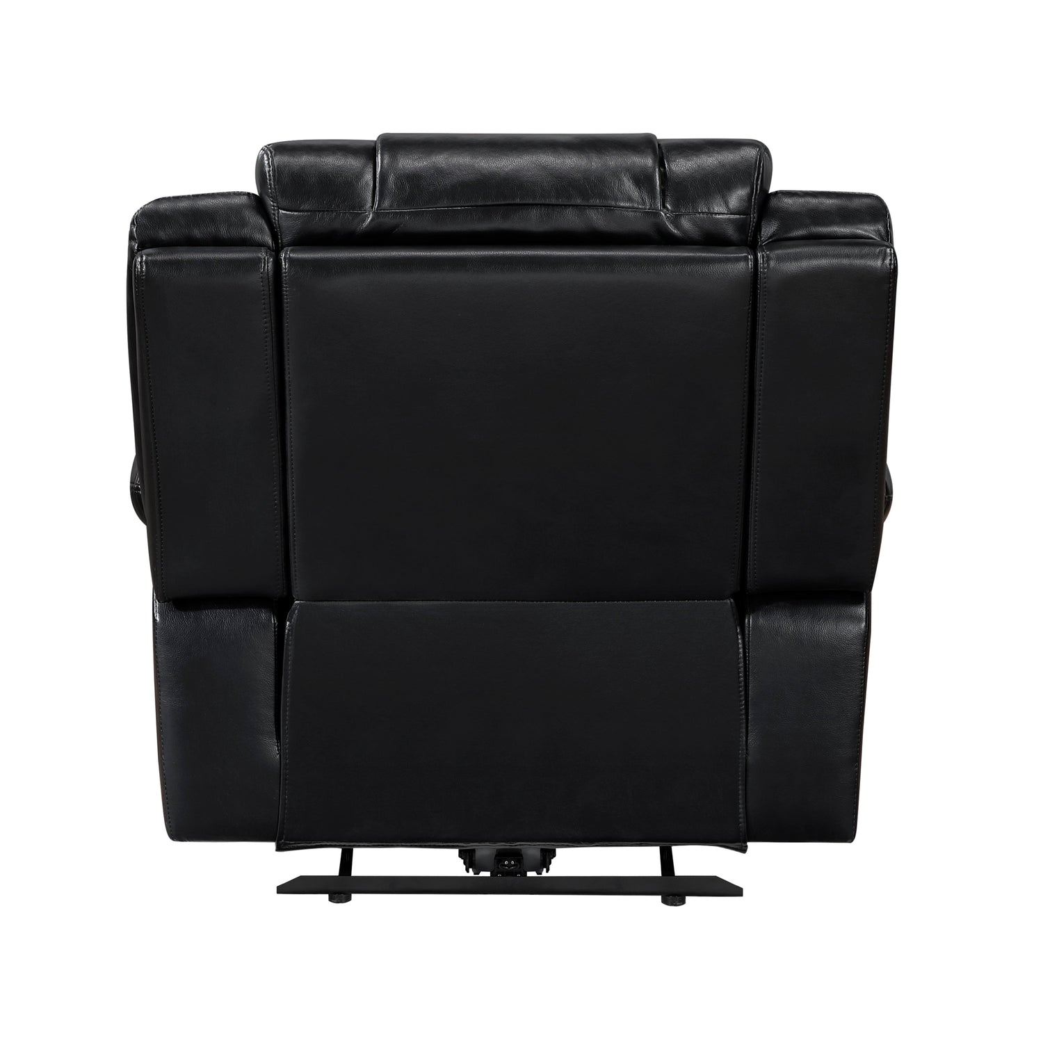 Huron Black Power Double Reclining Living Room Set from Homelegance - Luna Furniture