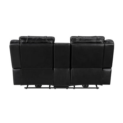8457BLK*2PW 2pc Set: Sofa, Love (Power) - 8457BLK*2PW