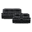 8457BLK*2PW 2pc Set: Sofa, Love (Power) - 8457BLK*2PW