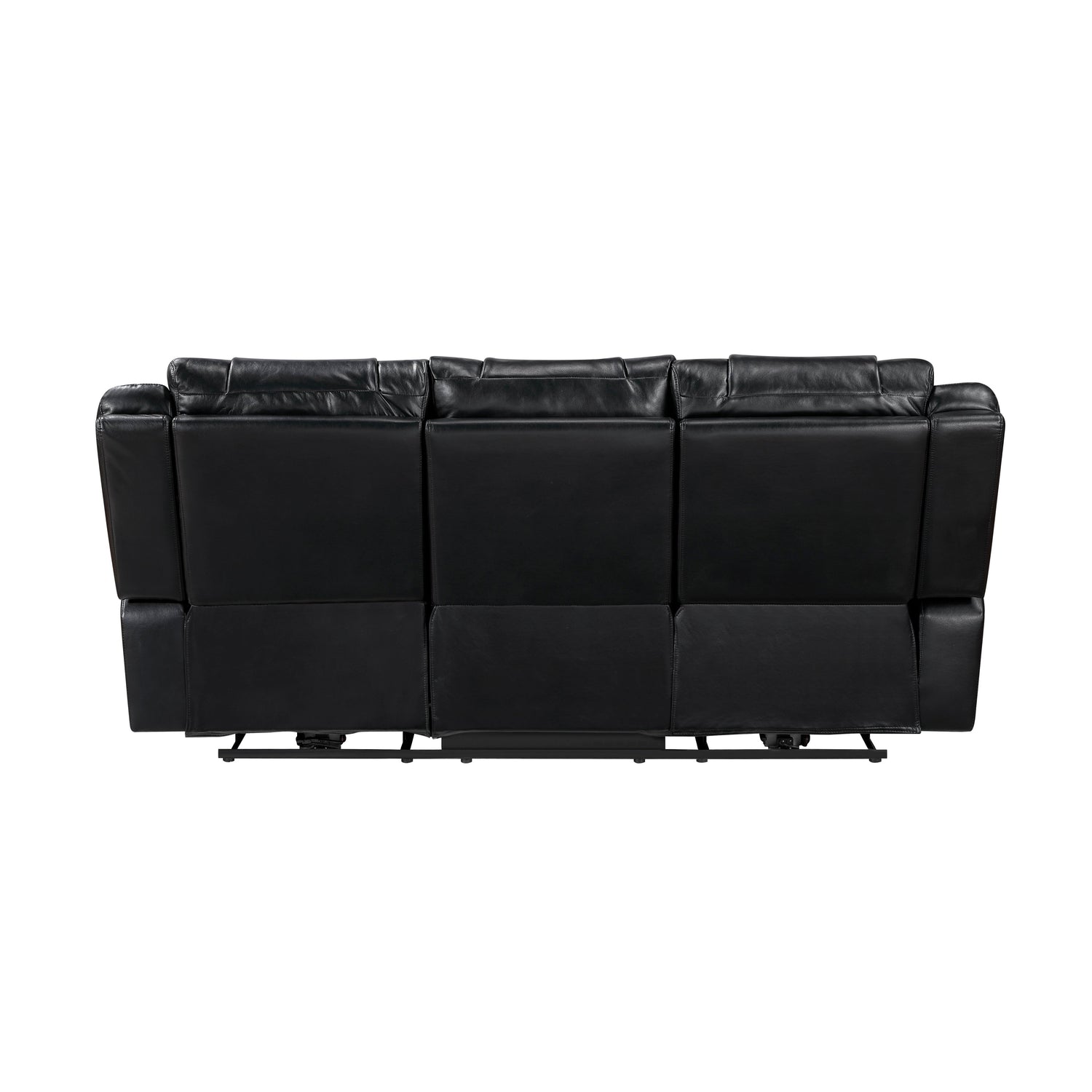 Huron Black Power Double Reclining Living Room Set from Homelegance - Luna Furniture