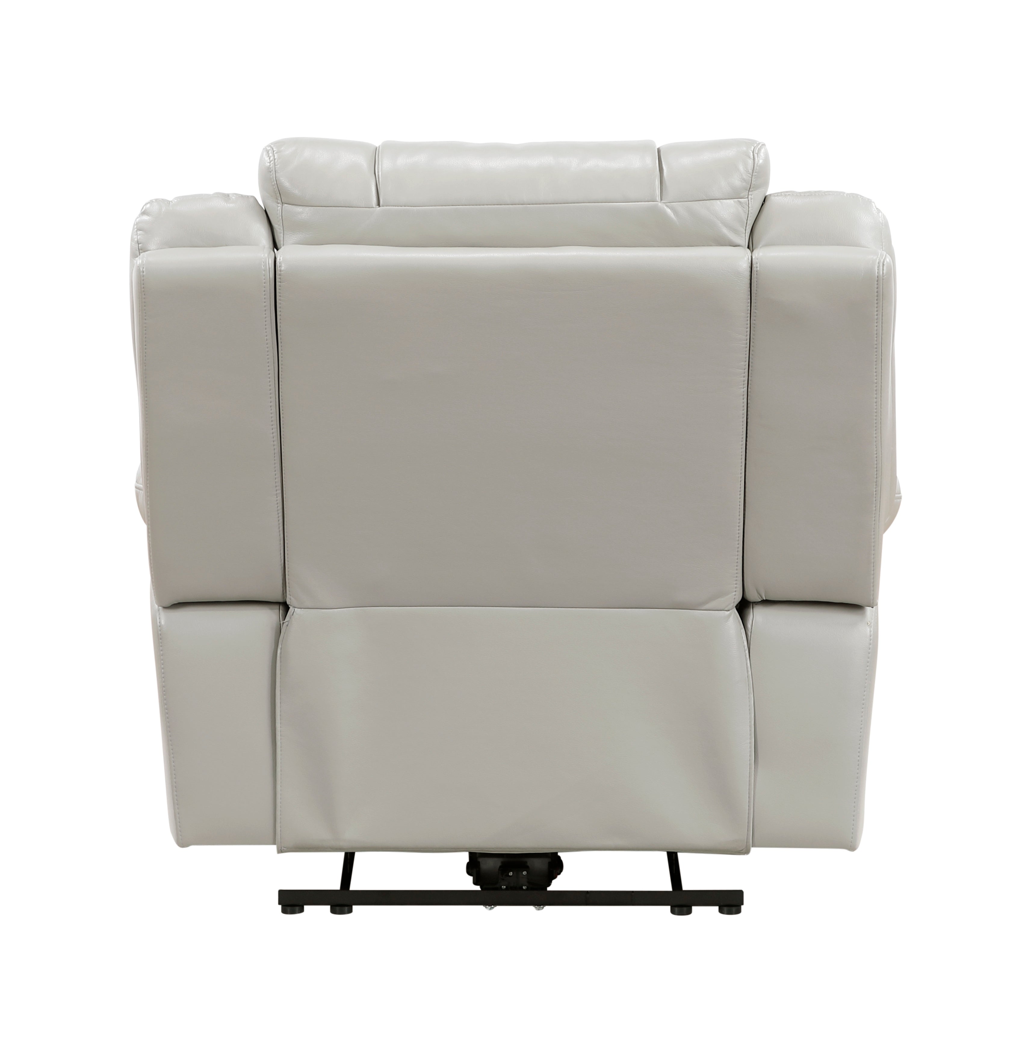 8457GRY-1PW Power Reclining Chair with LED and Charging Ports - 8457GRY-1PW