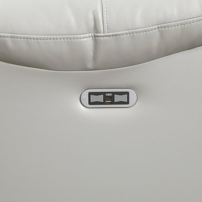 8457GRY*2PW 2pc Set: Sofa, Love (Power) - 8457GRY*2PW