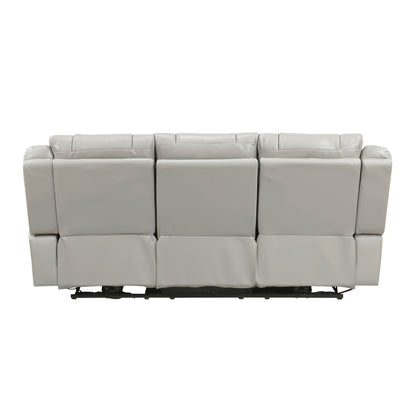 8457GRY*2PW 2pc Set: Sofa, Love (Power) - 8457GRY*2PW