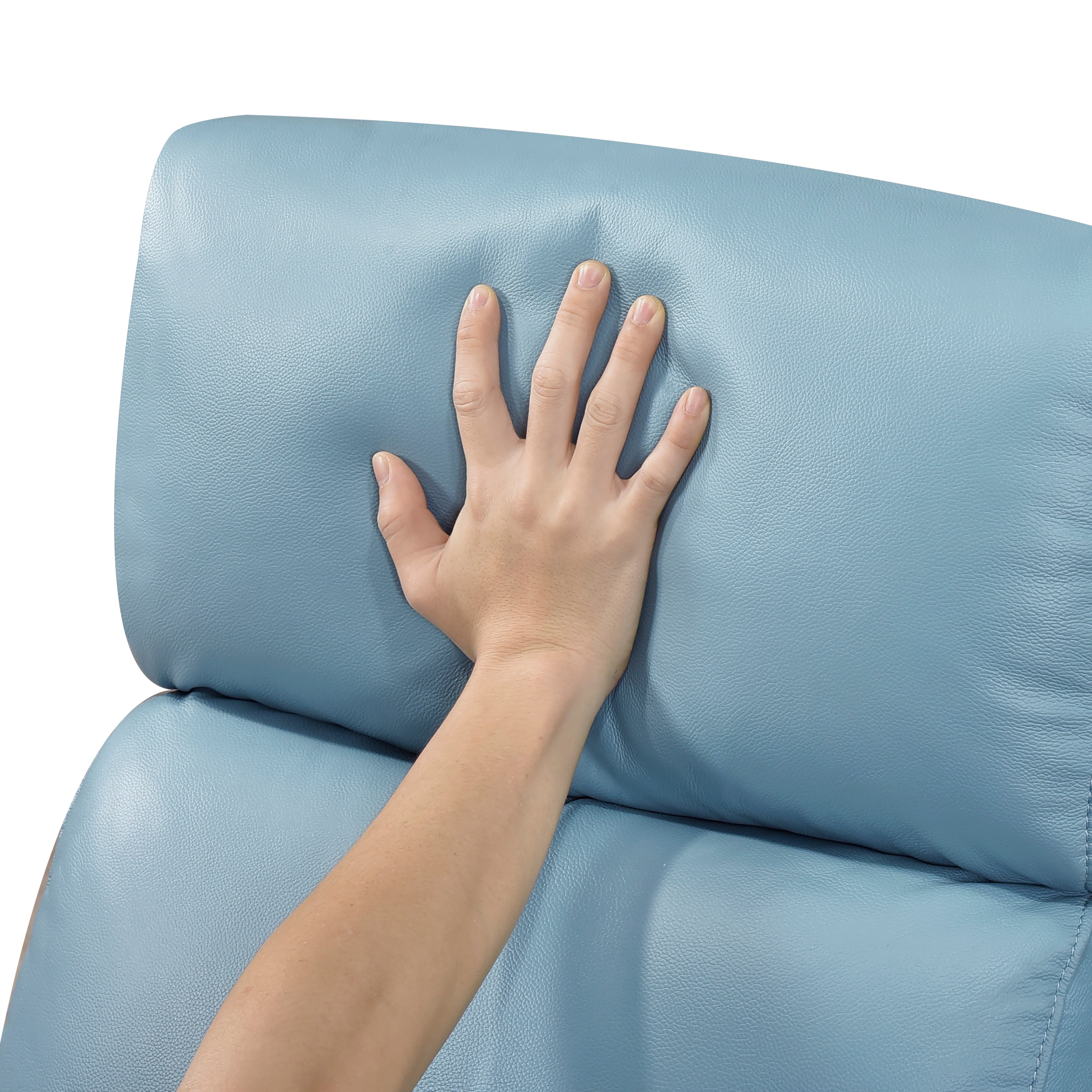 8458BUE-1SW Swivel Glider Reclining Chair - 8458BUE-1SW