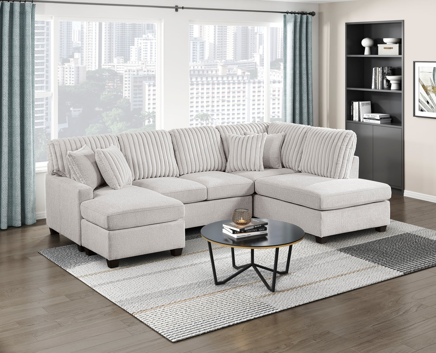 8470TPE*23LCRC (2)2-Piece Sectional with Chaise - 8470TPE*23LCRC