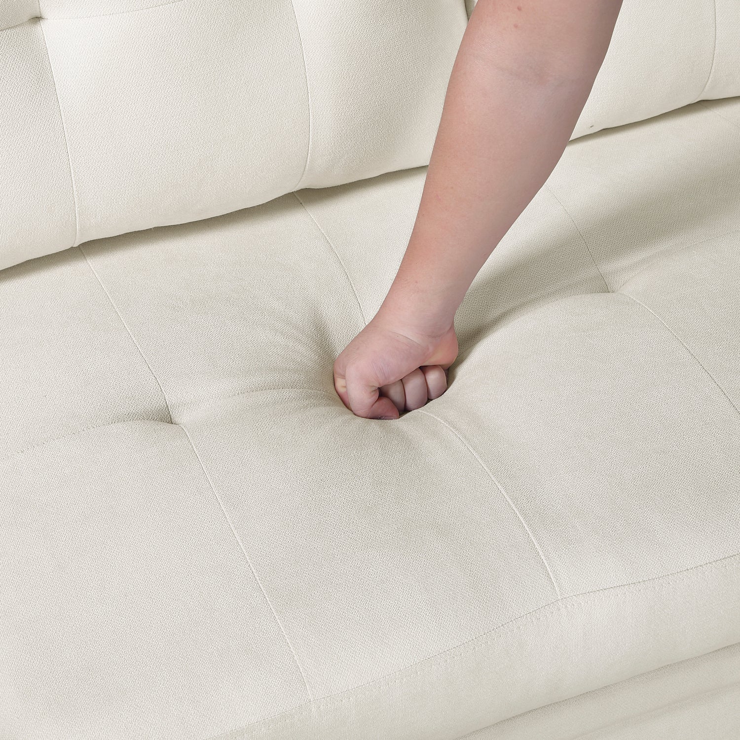 8477BEG*SC (3)2-Piece Reversible Sectional with Reversible Chaise, Hidden Storage and Pull-out Bed - 8477BEG*SC