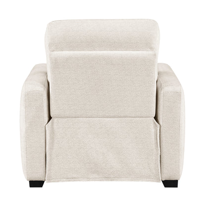 8479BEG-1PW Power Reclining Chair with USB Charging Ports - 8479BEG-1PW