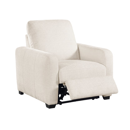 8479BEG-1PW Power Reclining Chair with USB Charging Ports - 8479BEG-1PW