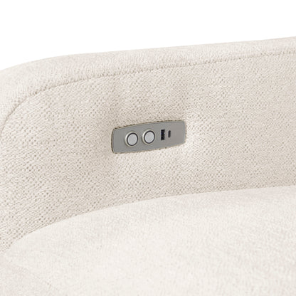 8479BEG*2PW 2pc Set: Sofa, Love (Power) - 8479BEG*2PW