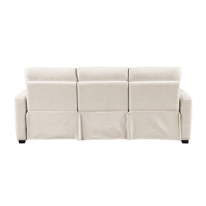 8479BEG*2PW 2pc Set: Sofa, Love (Power) - 8479BEG*2PW