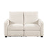 8479BEG-2PW Power Double Reclining Love Seat with USB Charging Ports - 8479BEG-2PW