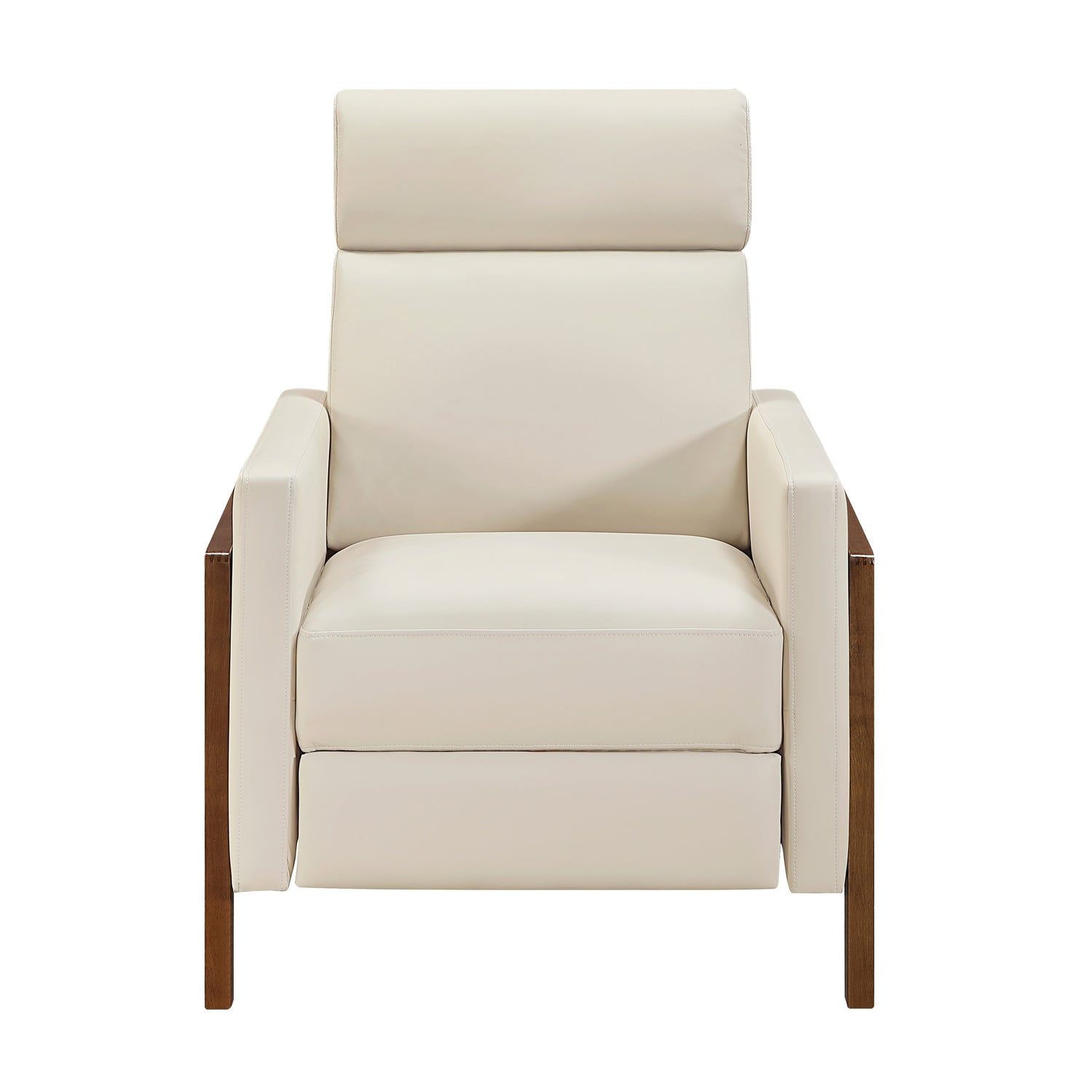 8489BEG-1PB Push Back Reclining Chair - 8489BEG-1PB