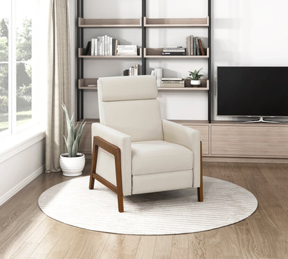 8489BEG-1PB Push Back Reclining Chair - 8489BEG-1PB