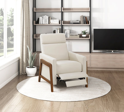 8489BEG-1PB Push Back Reclining Chair - 8489BEG-1PB