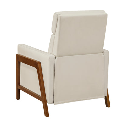 8489BEG-1PB Push Back Reclining Chair - 8489BEG-1PB