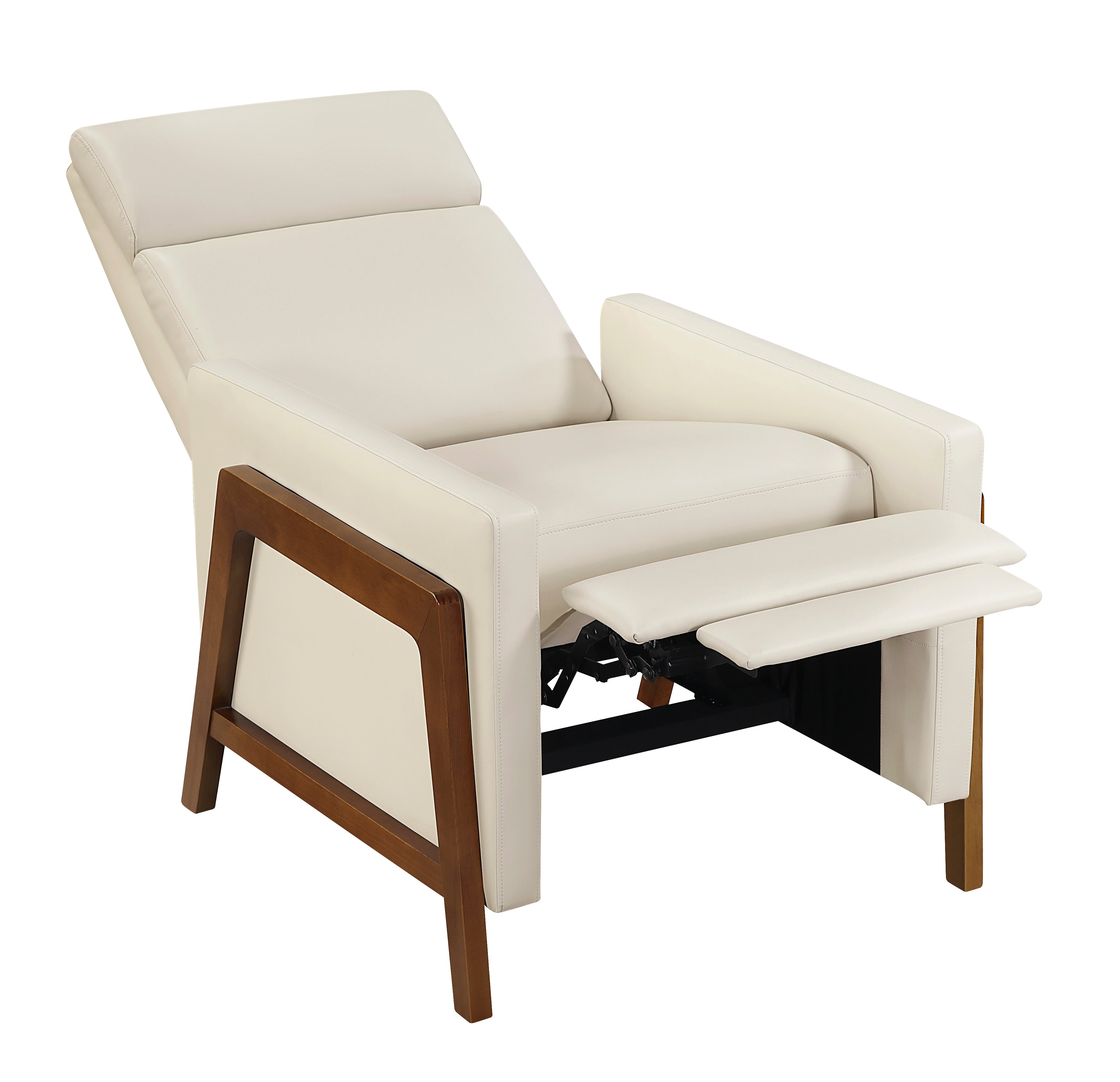 8489BEG-1PB Push Back Reclining Chair - 8489BEG-1PB