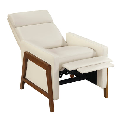 8489BEG-1PB Push Back Reclining Chair - 8489BEG-1PB