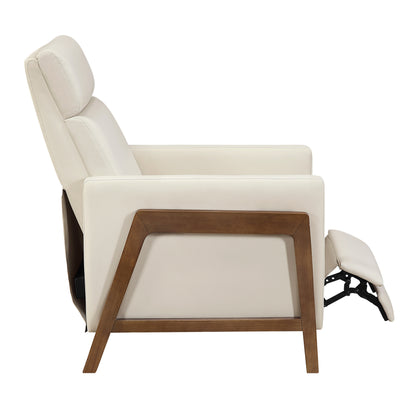 8489BEG-1PB Push Back Reclining Chair - 8489BEG-1PB