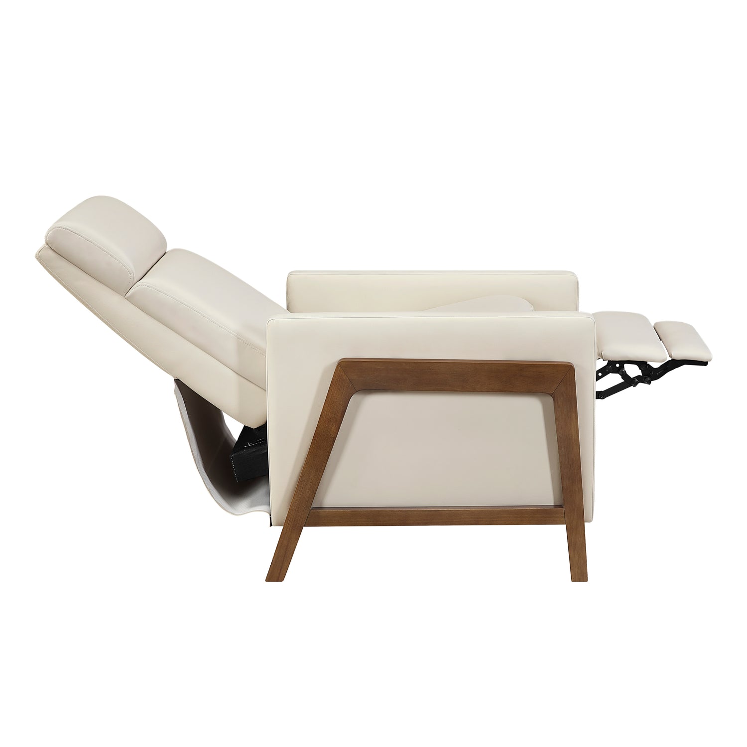 8489BEG-1PB Push Back Reclining Chair - 8489BEG-1PB