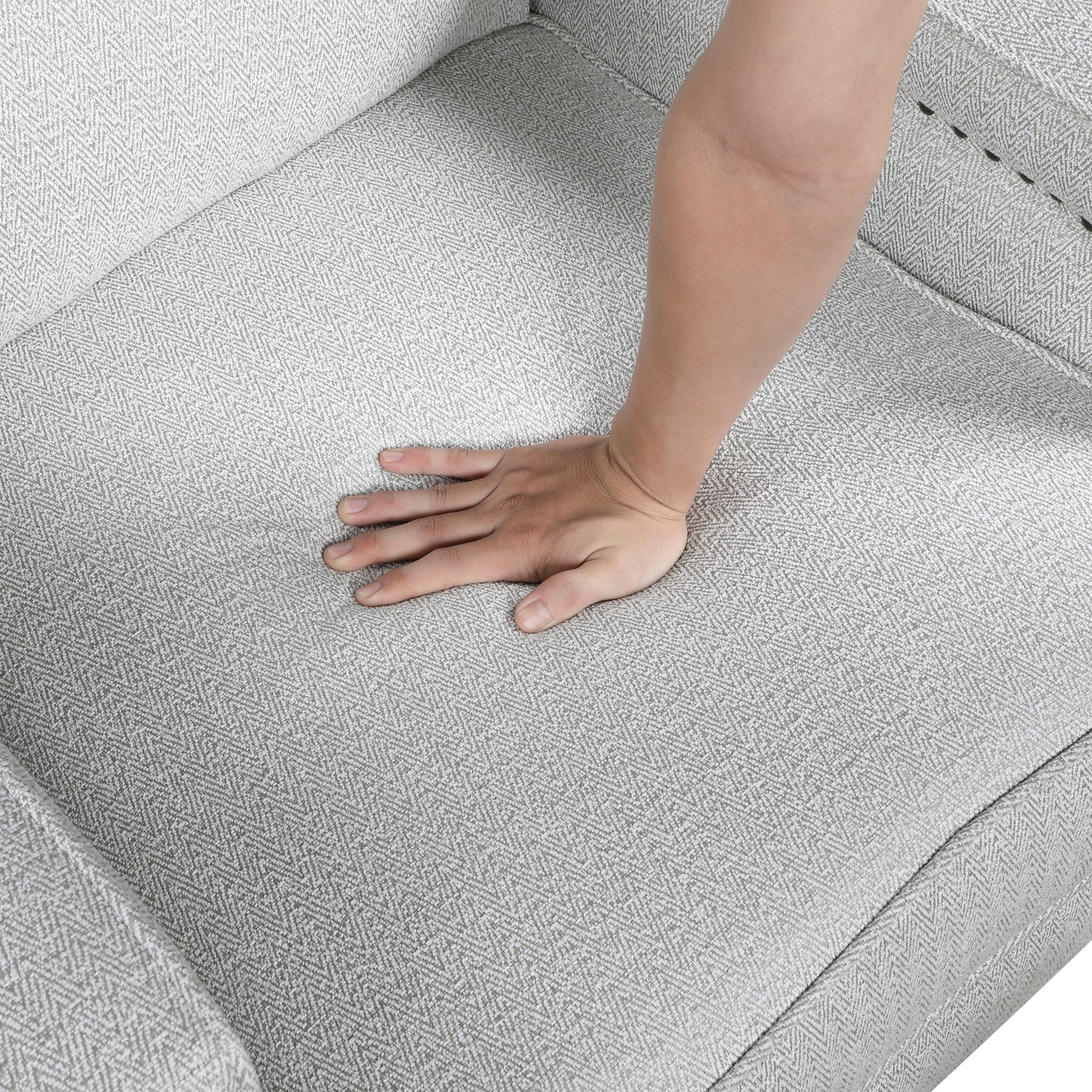 8504FGY-1 Push Back Reclining Chair - 8504FGY-1