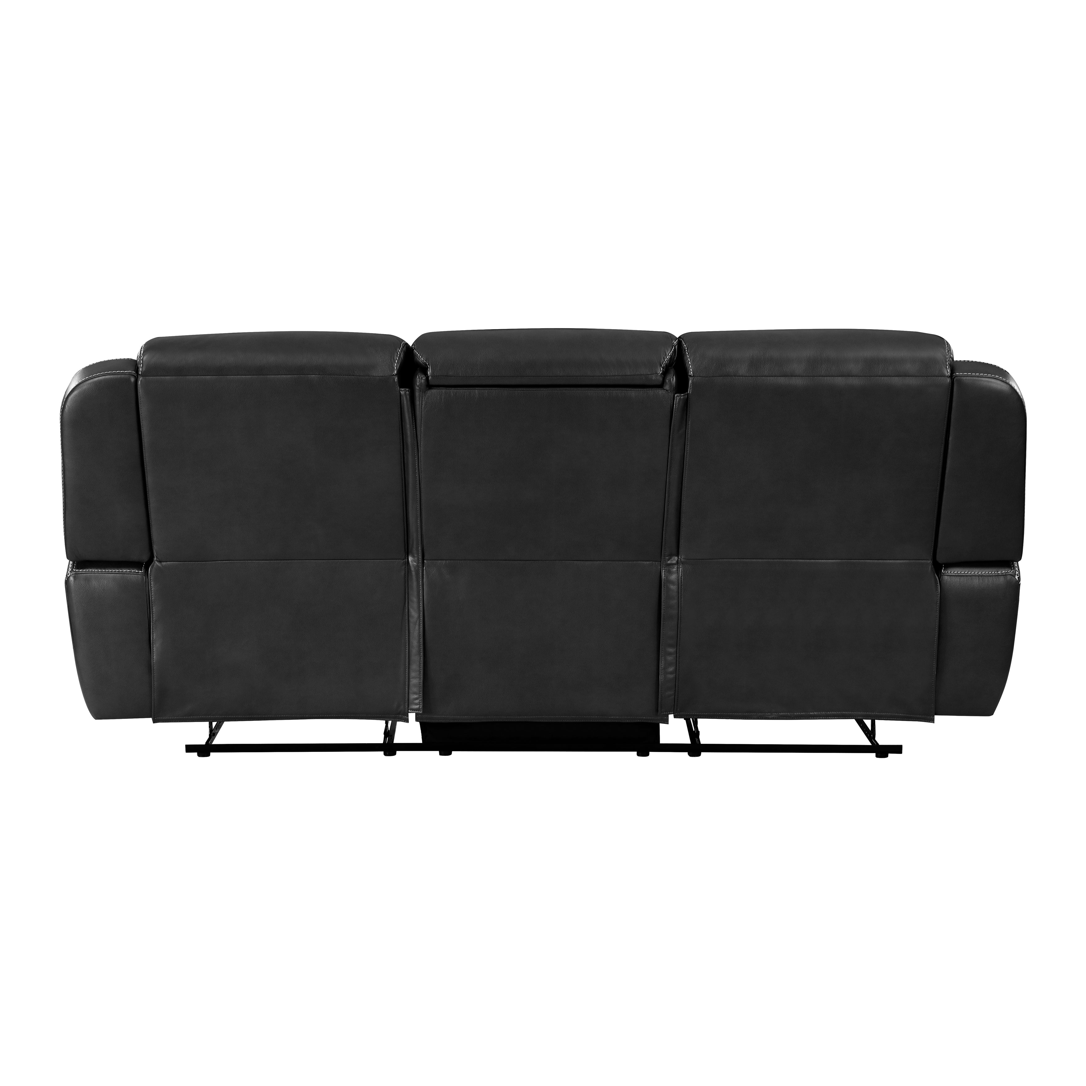 8516BK*2 2pc Set: Sofa, Love - 8516BK*2