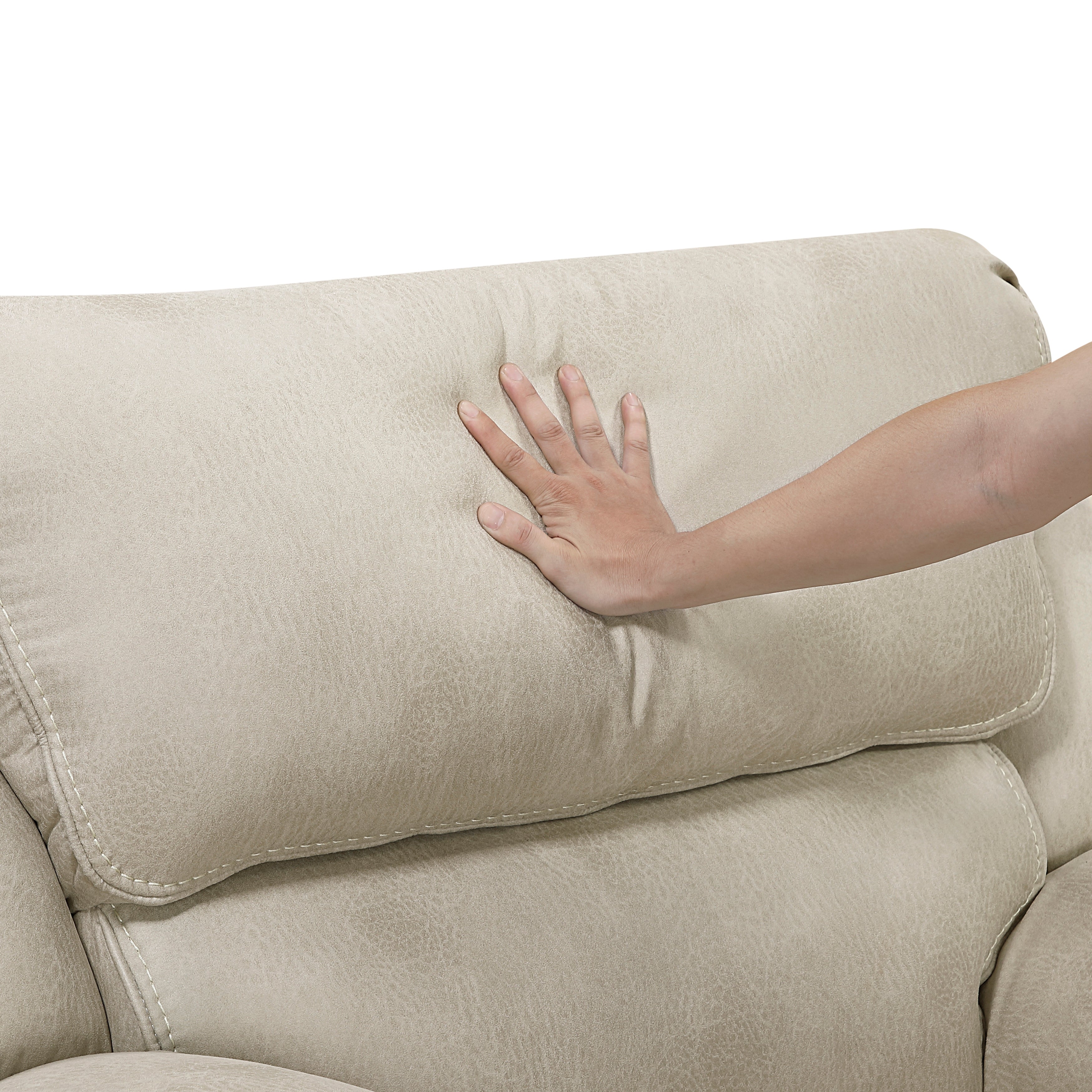 Proctor Pawter Rocker Reclining Chair from Homelegance - Luna Furniture