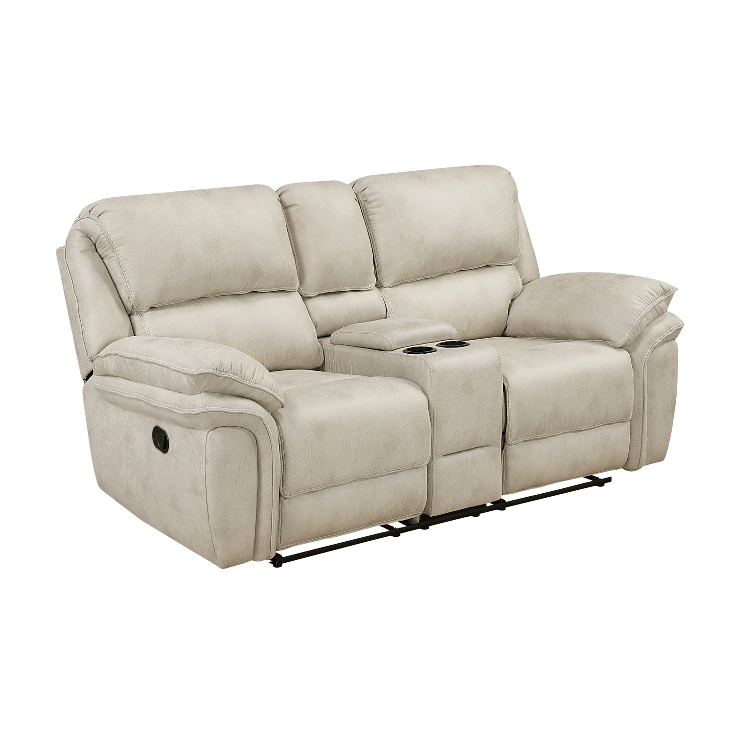8517PWT-2 Double Reclining Love Seat with Center Console - 8517PWT-2